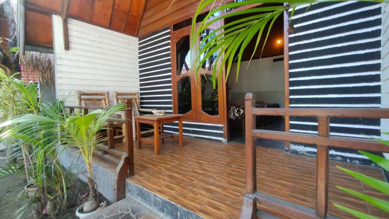 Maxal Bungalow Hotel Gili Air Exterior foto