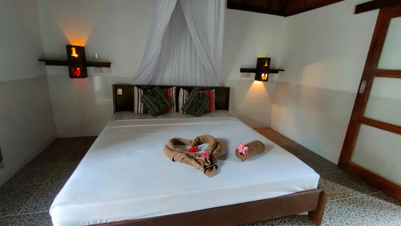 Maxal Bungalow Hotel Gili Air Exterior foto