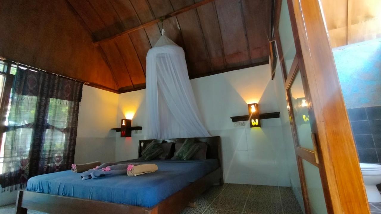 Maxal Bungalow Hotel Gili Air Exterior foto