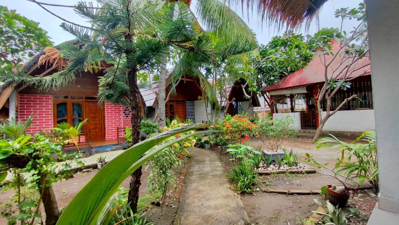 Maxal Bungalow Hotel Gili Air Exterior foto