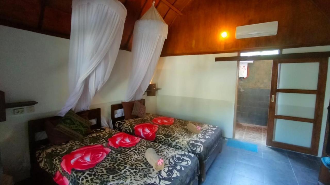 Maxal Bungalow Hotel Gili Air Exterior foto