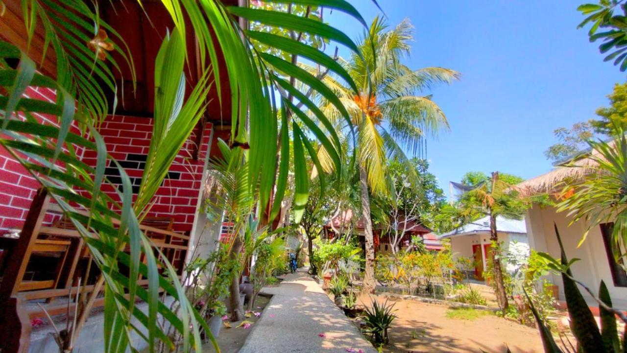 Maxal Bungalow Hotel Gili Air Exterior foto